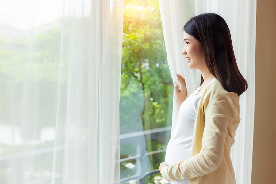 keputihan tanda hamil