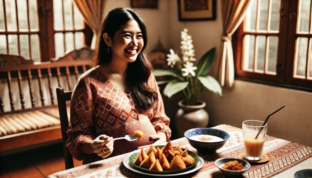 ibu hamil makan jengkol