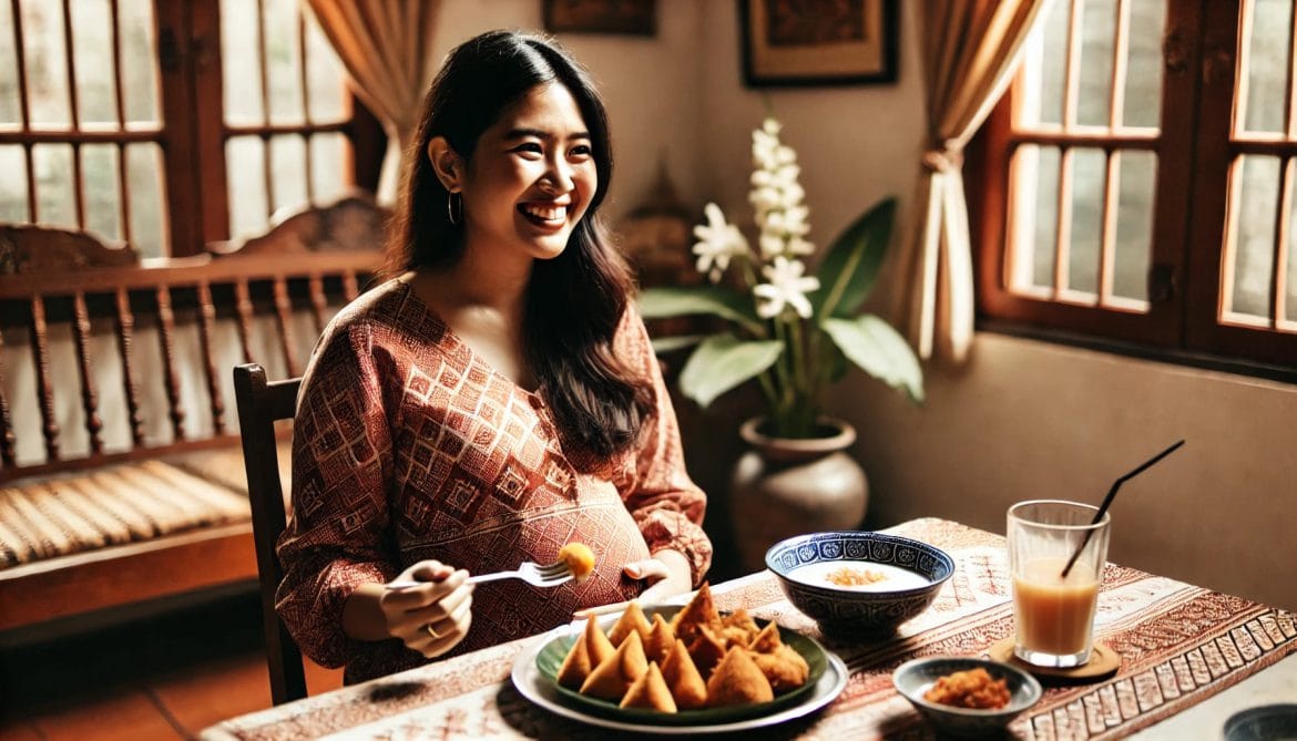ibu hamil makan jengkol
