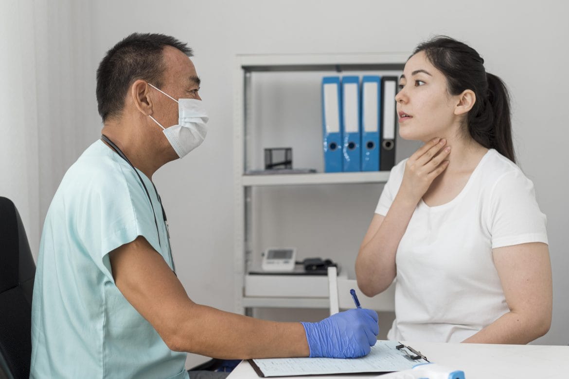 penyebab benjolan di leher