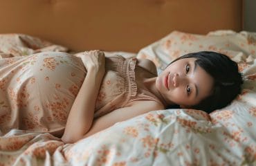 posisi tidur ibu hamil dengan plasenta previa