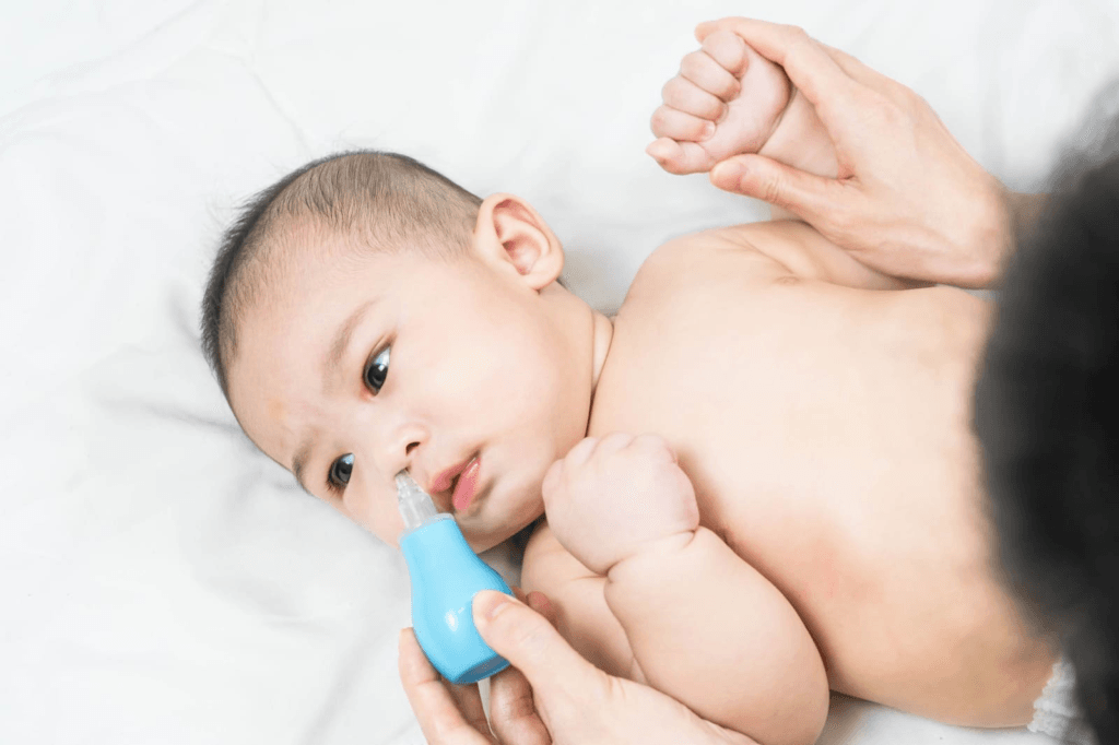 cara mengatasi hidung tersumbat pada bayi